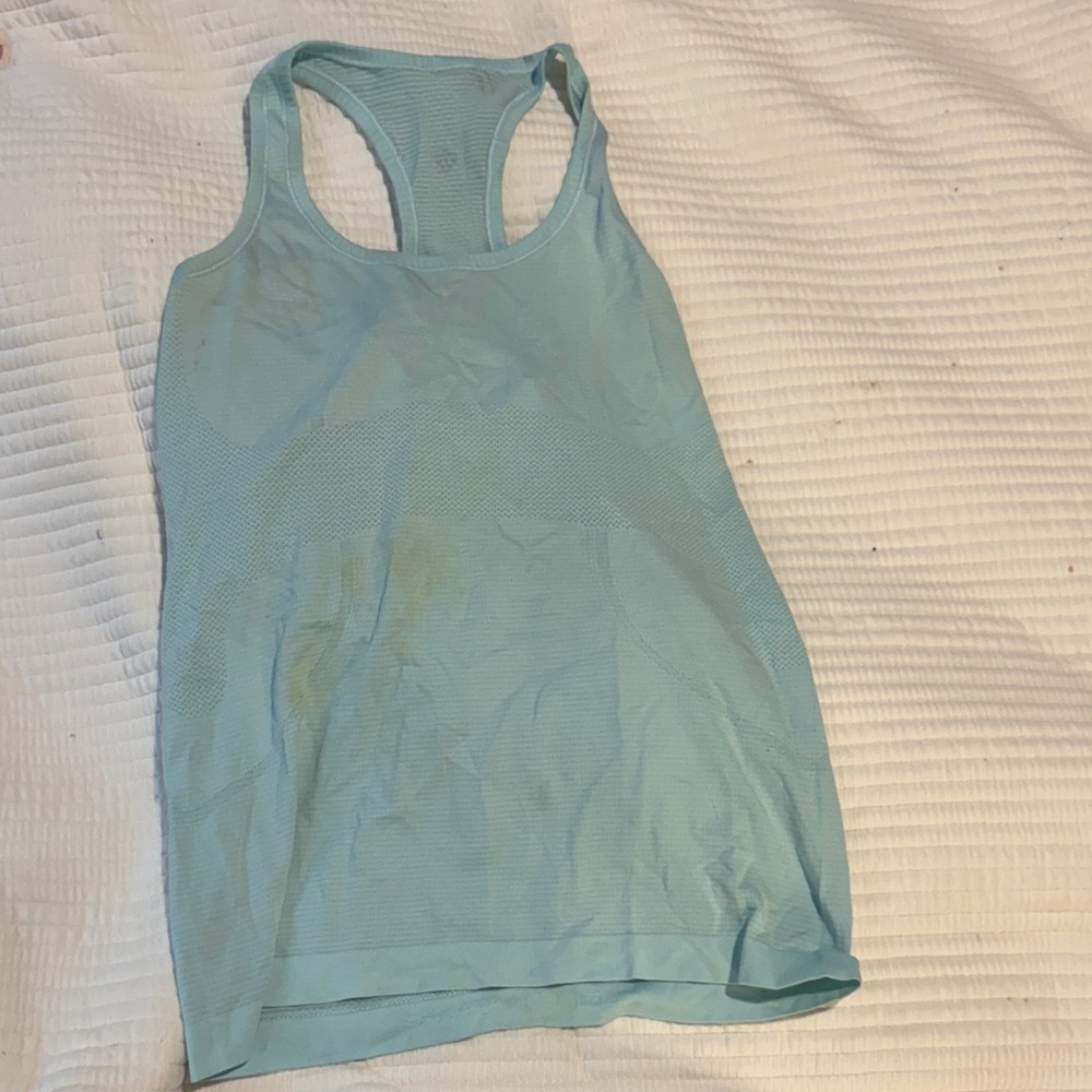 Lululemon Athletica Sky Blue Tank Top